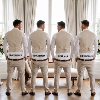 Personalised Groom Boxers Groom Gifts Best Man Proposal, 7 of 12