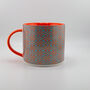 Orange Oasis China Mug, thumbnail 2 of 6