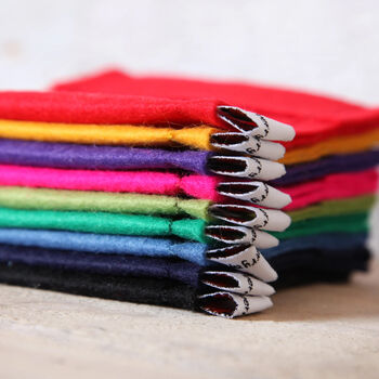 Russian Doll Matryoshka Fabric Handbag Mirror, 2 of 2