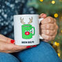 'Brewdolph' Funny Christmas Mug, thumbnail 2 of 3