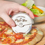 Personalised Couples Pizza Board And Cutter Set, thumbnail 2 of 5