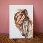 Inky Horse Luxury Postcards, thumbnail 10 of 12
