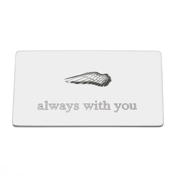 Always With You Personalised Guardian Angel Wing, 3 of 6
