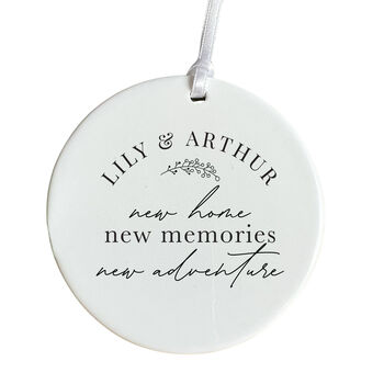 Personalised New Home Ornament Gift, 2 of 4