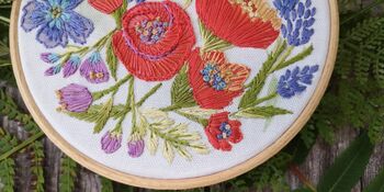 Poppies Embroidery Kit, 5 of 11