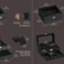 Two Tier Watches Box Case With A Drawer, thumbnail 2 of 7