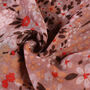 Dusky Pink Floral Tassel Scarf, thumbnail 4 of 4