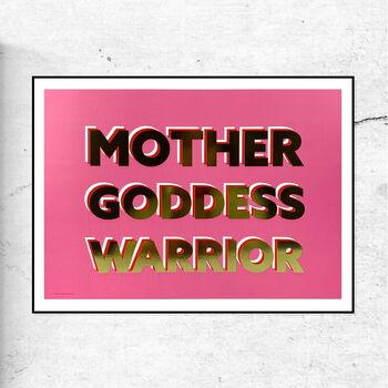 Mother, Goddess, Warrior Gold Foil Special Edition, 4 of 4