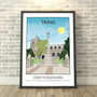 Tring Church And War Memorial, Hertfordshire Print, thumbnail 1 of 5