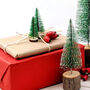 100% Recyclable Ribbed Red Kraft Paper Gift Wrap, thumbnail 1 of 6