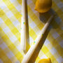 Hand Painted Luscious Lemon Candles, thumbnail 4 of 7