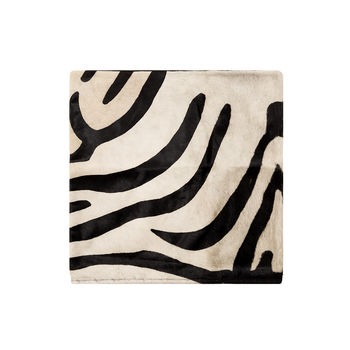 Zebra Print Natural Cowhide Cushion Cover, 2 of 6