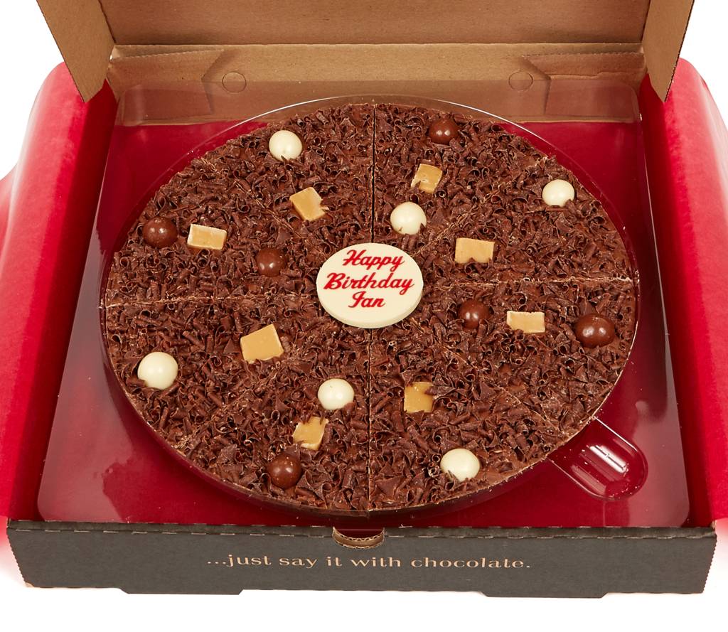Personalised Chocolate Pizza, 1 of 5