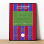 Justin Devenny Penalty Community Shield 2025 Crystal Palace Print, thumbnail 1 of 2