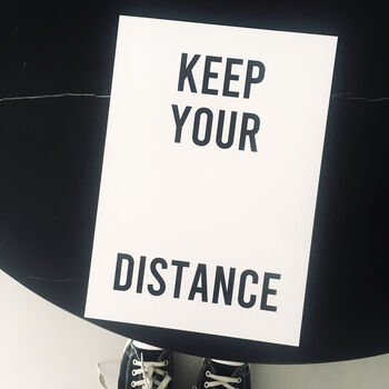 Keep Your Distance Print, 3 of 5