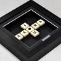 Personalised Initials I Love You Scrabble Gift Frame, thumbnail 2 of 6
