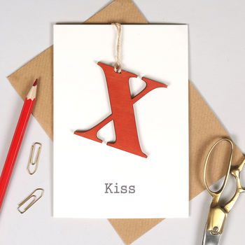 Personalised Keepsake Kiss Valentine's Card, 2 of 4