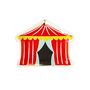 Carnival Party Tent Shaped Party Plates X Eight, thumbnail 1 of 2