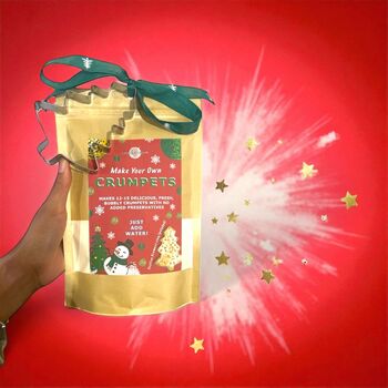 Christmas Tree Crumpet Baking Kit, 10 of 10