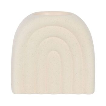 Cream Rainbow Arch Oil Burner, 2 of 3