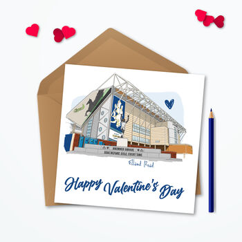 Valentines Leeds Utd Personalised Card, 4 of 4