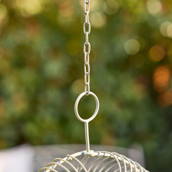 Personalised Round Hanging Garden Bird Feeder, 4 of 6