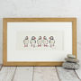 Puffins Hand Finished Art Print, thumbnail 2 of 6