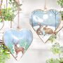 Stag Heart Shaped Christmas Tree Decoration, thumbnail 3 of 3