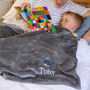Personalised Childrens Dolphin Blanket, thumbnail 9 of 10
