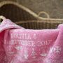 Personalised Lambswool People Baby Blanket In Pink, thumbnail 2 of 6