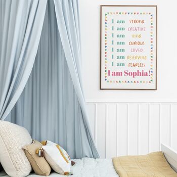 Personalised Affirmations Art Print, 5 of 12