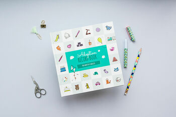 Baby Adoption Book And Milestone Cards Gift Set, 2 of 12