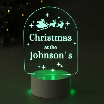 Personalised Free Text Christmas LED Light, 6 of 12