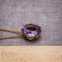 Fine Gemstone And 18ct Yellow Gold Vermeil Necklace, thumbnail 1 of 12