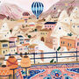 Cappadocia, Turkey Travel Art Print, thumbnail 5 of 6
