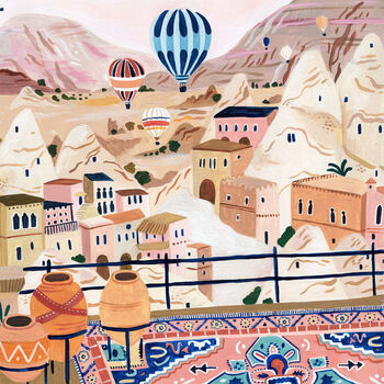 Cappadocia, Turkey Travel Art Print, 5 of 6