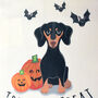 Spooky Halloween Cute Dog Treat Bag, thumbnail 3 of 10