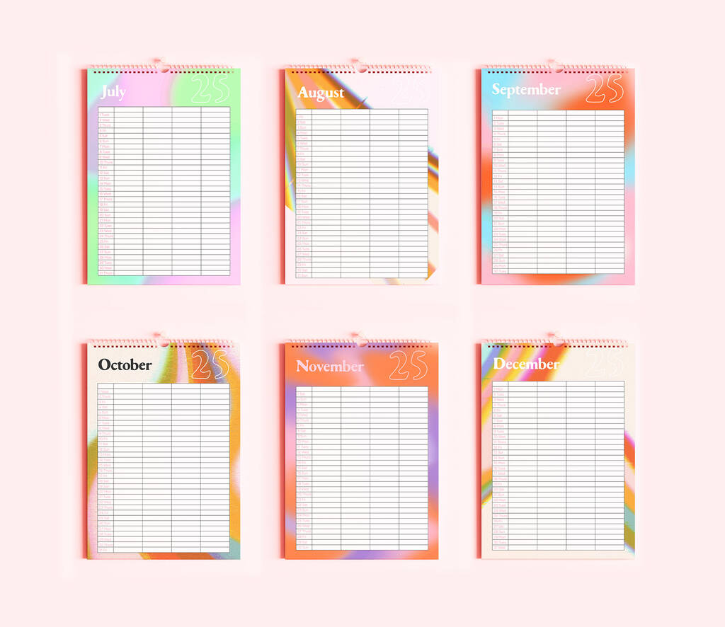 2025 Family Planner Calendar 