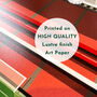 Contemporary Football Stadium Print Gift, Framed Or Unframed, thumbnail 7 of 12