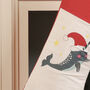 Personalised Noel The Narwhal Christmas Stocking, thumbnail 6 of 7