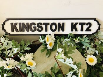 Personalised Town, City Vintage Wooden Road Signs, 7 of 12