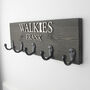 Personalised Walkie's And Names Dog Lead Holder, thumbnail 8 of 12