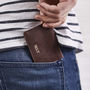 Leather Travel Card Holder, thumbnail 3 of 6