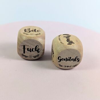 Custom Date Night Dice Sex Dice Couples Valentine's Day, 4 of 12