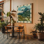 Mountain In The Country Print, Landscape Painting, thumbnail 3 of 11