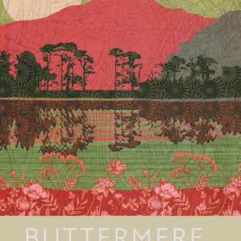 Buttermere Lake District Poster Print, 3 of 4