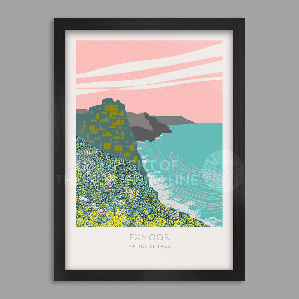 Exmoor National Park Poster Print, 1 of 5