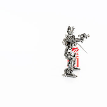 Optimus Prime 14cm/Five.5in Handmade Metal Sculptures, 7 of 8