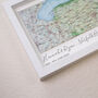 Personalised Map Landscape Location Print, thumbnail 4 of 4