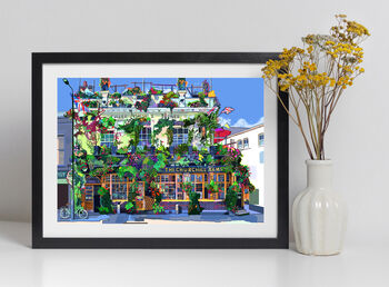 The Churchill Arms, West London Illustration Art Print, 3 of 3